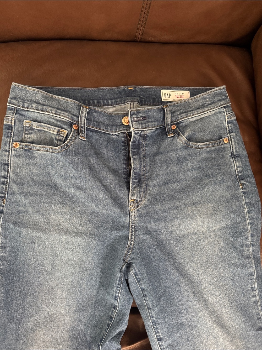 GAP Women’s Medium Blue Boot Cut Jeans
